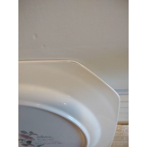 Vintage Mikasa Continental Silk Flowers 10.25” Dinner Plate F3003, Japan - Picture 5 of 5